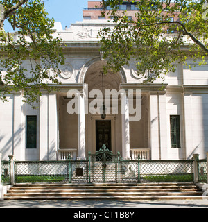 Morgan Library et de l'annexe à Manhattan, New York City, USA. Banque D'Images