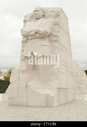 Martin Luther King Memorial à Washington DC, USA. Banque D'Images