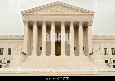 Bâtiment de la Cour suprême des Etats-Unis à Washington DC, USA.