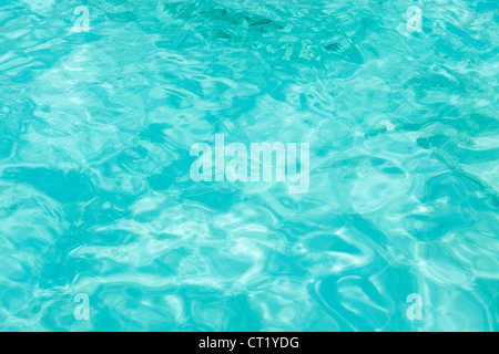 Arrière-plan de la mer turquoise vif Banque D'Images