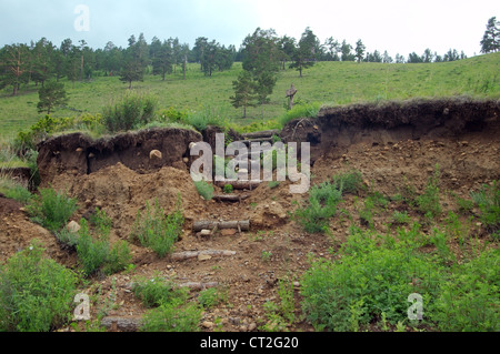 Bolchyié Koty Koty (BIG), le lac Baïkal, région d'Irkoutsk, en Sibérie, Fédération de Russie Banque D'Images