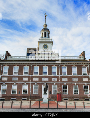 L'Independence Hall, Philadelphie, Pennsylvanie, USA Banque D'Images