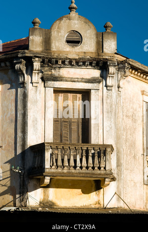 Bâtiment colonial français, Diego Suarez Antsiranana, Madagascar / Banque D'Images