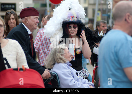 Semaine 2012 Forces armées - Blackpool, Angleterre. Banque D'Images