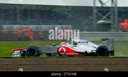 Silverstone 06-07-2012 La formule un vendredi la pratique. Banque D'Images