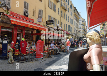 Rue de France, Nice, Côte d'Azur, Alpes-Maritimes, Provence-Alpes-Côte d'Azur, France Banque D'Images