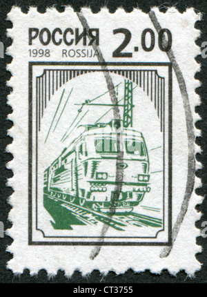 Fédération-VERS 1998 : timbre imprimé dans la Fédération de Russie, la montre, vers 1998 Banque D'Images