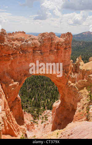 Arche naturelle dans le Parc National de Bryce Canyon, Utah, USA Banque D'Images