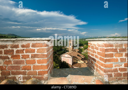 Italie Piémont Province de Cuneo Barolo Langhe l'église de S. Donato Banque D'Images