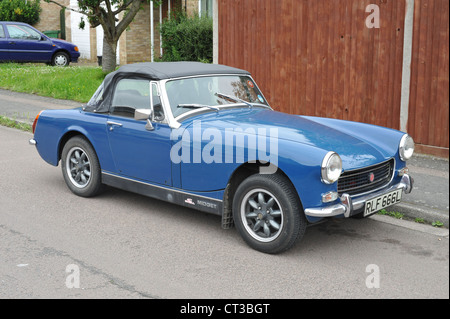 MG Midget, modèle de roue ronde Banque D'Images