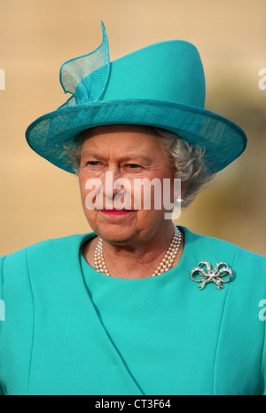 Londres, la reine Elizabeth II au Palais de Charlottenburg Banque D'Images