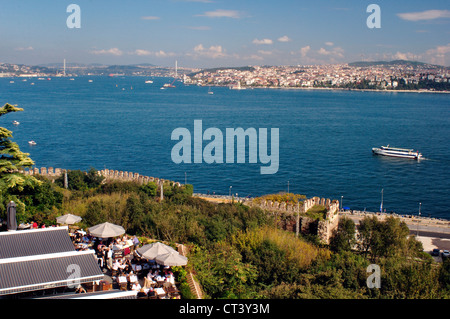 La Turquie, Istanbul, La Corne vue depuis le palais de Topkapi Banque D'Images