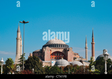 La Turquie, Istanbul, Haghia Sophia Mosque Banque D'Images