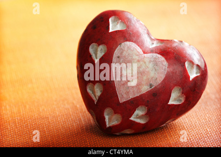 Coeur de Pierre Banque D'Images