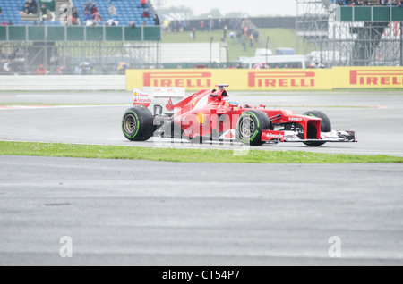 Felipe Massa - Ferrari. Grand Prix de Formule 1 britannique, Silverstone, 2012 Banque D'Images