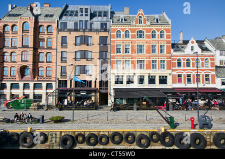 Le port de Haugesund. Haugesund est une ville et une municipalité située dans le comté de Rogaland,. Banque D'Images