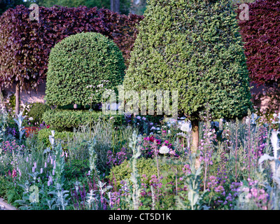 Bicentenaire Laurent-Perrier jardin par Arne Maynard au Chelsea Flower Show 2012 Banque D'Images