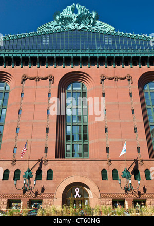 La Harold Washington Library Center de Chicago, Illinois, USA. Banque D'Images