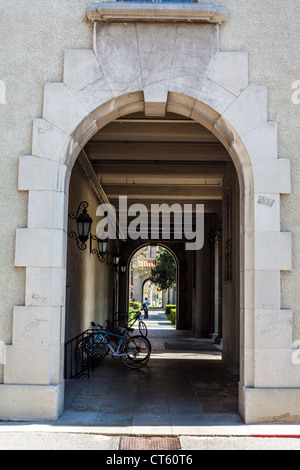 Hall de Musique de ponts Pomona College à Claremont en Californie Banque D'Images