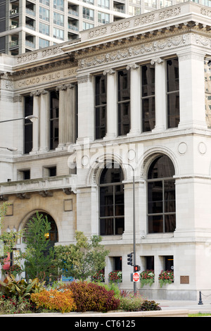 Centre culturel de Chicago à Chicago, Illinois, USA. Banque D'Images