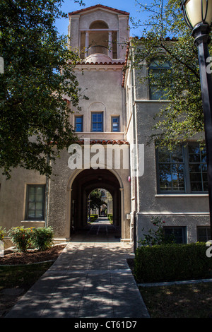 Hall de Musique de ponts Pomona College à Claremont en Californie Banque D'Images