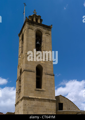 dh Vieille ville South NICOSIE CHYPRE Agios Ioannis Cathédrale St John beffroi clocher johannes église johns Banque D'Images