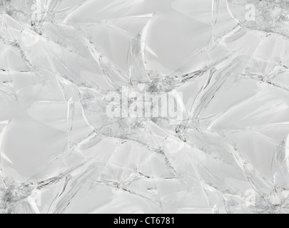 En verre craquelé gris Texture Seamless Pattern Banque D'Images