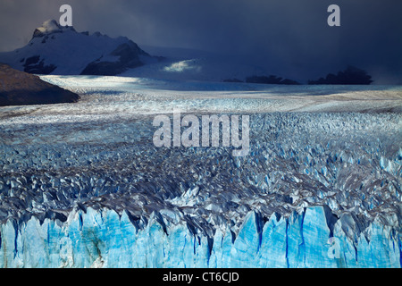 Le glacier Perito Moreno, Lago Argentino, Patagonie, Argentine Banque D'Images