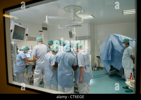 SALLE D’OPÉRATION Banque D'Images