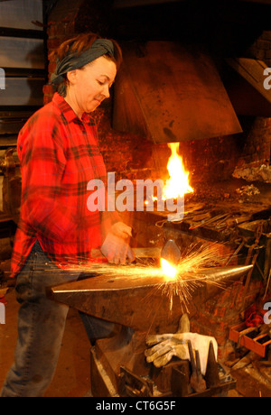 Rixdorfer Berlin, forgeage Banque D'Images