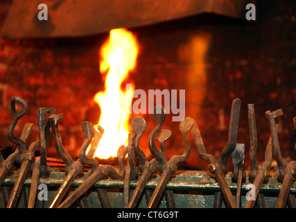 Rixdorfer Berlin, forgeage Banque D'Images