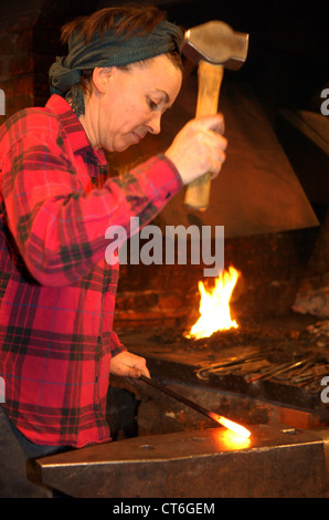 Rixdorfer Berlin, forgeage Banque D'Images