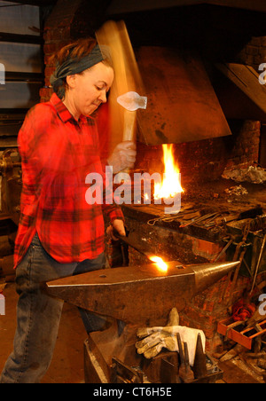 Rixdorfer Berlin, forgeage Banque D'Images