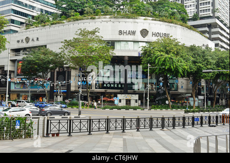 Shaw House, à Singapour, en Asie du sud-est. Banque D'Images