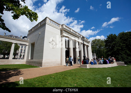 Monument commémoratif du Bomber Command dans le Green Park de Londres, Angleterre, Royaume-Uni Banque D'Images