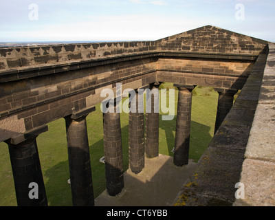 Vue depuis le haut de Penshaw Monument Sunderland Tyne and Wear England UK Banque D'Images