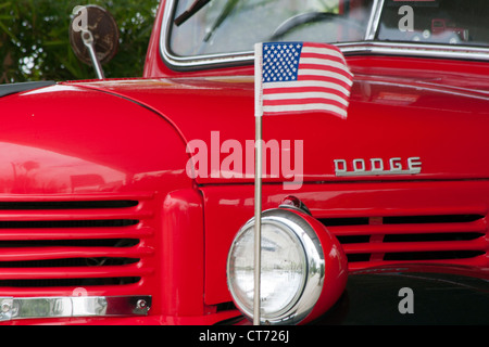 Camion dodge classique Banque D'Images