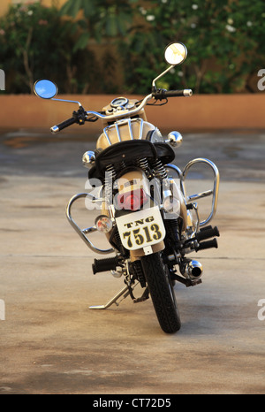 Royal Enfield bullet diesel l'Andhra Pradesh en Inde du Sud Banque D'Images