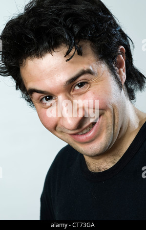 Acteur européen de la bande dessinée Banque D'Images