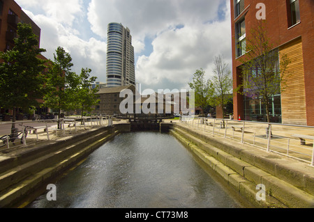 Grenier à quai à Leeds Banque D'Images