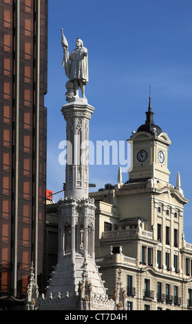 Espagne, Madrid, Plaza de Colon, Banque D'Images