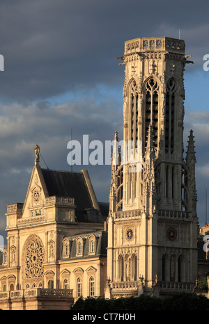 France, Paris, église Saint-Germain-l'Auxerrois, église, Banque D'Images