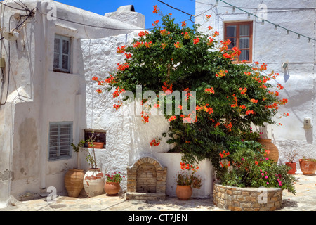 Chora de Naxos, Grèce Banque D'Images