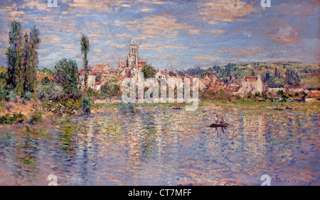 Vétheuil en été 1880 Claude Monet 1840 - 1926 France Banque D'Images