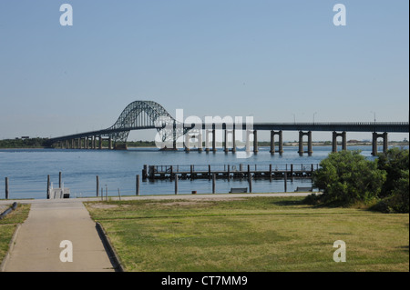 Robert Moses Causeway, New York, Amérique Banque D'Images