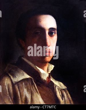 Self Portrait 1855 Edgar Degas 1834-1917 France French Banque D'Images
