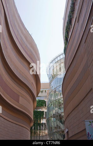 Le centre commercial Namba Parks, à Osaka au Japon. Banque D'Images