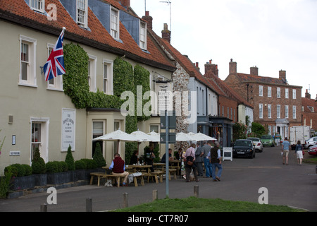 L'Hoste Arms,Burnham Market,Norfolk Banque D'Images