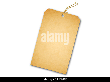 Ancienne rétro vintage grunge tags premium pour la qualité et la vente Banque D'Images