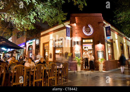 Vie nocturne sur l'Avenue Aristides Banque D'Images